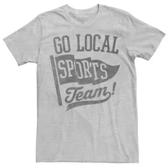 アニメキャラクター メンズ トップス Tシャツ Licensed Character Mens Go Local Sports Team Tee Athletic Heather ヘザー