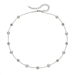 ネーピア レディース アクセサリー ネックレス・チョーカー・ペンダントトップ レース Napier Stationecklace White ホワイト