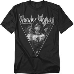 애니메이션 캐릭터 맨즈 탑스 T셔츠 빈티지 토르 그래픽 Licensed Character Big Tall Justice League of America Wonder Woman Vintage Graphic Tee B
