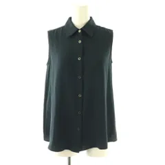セオリーリュクス theory luxe 25SS Flow Zatie Blouse ブラウス ノースリーブ S32 ネイビー /DO ■OS ■SH