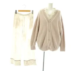 スナイデル SNIDEL ホーム HOME 2025年福袋商品 4点セット パジャマ カーディガン ソックス セット F ピンク ホワイト /DF ■OS