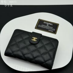 【正規品】CHANEL 二つ折り財布 ブラック キルティング CHANEL（シャネル） 財布 レディース ブランド 二つ折り財布