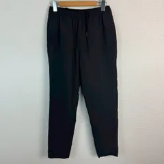 PUMA プーマ ナイロンパンツ 無地 ブラック Lサイズ メンズ 古着 スポーツMIX テック系