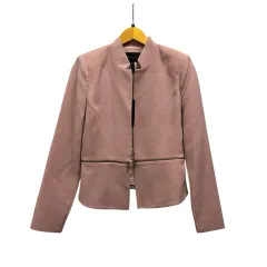 ビーシービージーマックスアズリア BCBGMAXAZRIA ジャケット 長袖 無地 RND4J561-P6J S ピンクのサムネイル