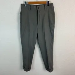 B:MING by BEAMS ビーミングバイビームス スラックスパンツ 無地 グレー レディース 古着 シンプル モード