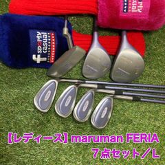 良品】初心者推奨 マルマン フェリア レディースゴルフセット 11本 L