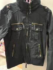 Y2K ゴールド ブラック ジャケット