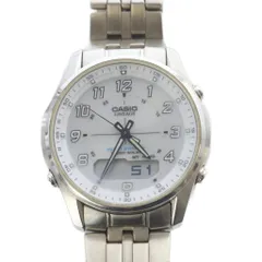 カシオ CASIO リニエージ ソーラー 腕時計 シルバー色 M100D-7AJF