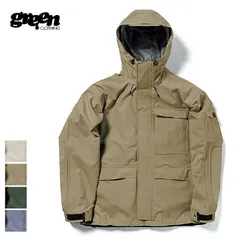 グリーンクロージング ピースジャケット ネイビー ワンプライ ミリタリー スノーボード ミリタリージャケット25-26 GREENCLOTHING 25-26 PEACE JACKET  (251124)のサムネイル