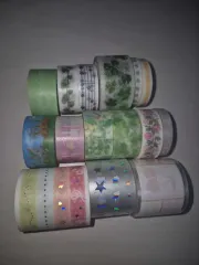 ダイアリーデコ 半分販売) 値下げX いくつか キスカット/マスキングテープ 15種以下 半分販売