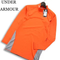 新品★ UNDER ARMOUR アンダーアーマー coldgear 長袖 モックネック コンプレッション インナー シャツ Sz.XL メンズ 大きい