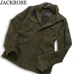 JACKROSE × COLLARS ジャックローズ カラーズ 通年 スカル プリント★ ミリタリー ジャケット ブルゾン Sz.L メンズのサムネイル