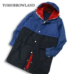 TOMORROWLAND トゥモローランド 通年 カラーブロック★ ジップ ナイロン マウンテンパーカー ジャケット Sz.S メンズのサムネイル
