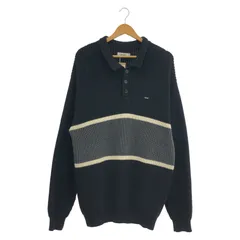 【中古】atmos Polo Ridge Knit Sweater サイズL 黒 アトモス[91]のサムネイル