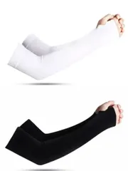 2点セット　アームカバー uvカット 吸汗速乾 紫外線対策 日焼け 熱中症対策涼感