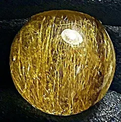 上質EU製★★定価35万円★天然タイチンルチルクォーツ★丸玉★太金針水晶太陽放射ルチルレア天然石鉱物宝石A2827