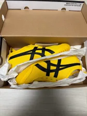 225 onitsuka tiger オニツカタイガー メキシコ 66 スリッポン イエロー ブラック