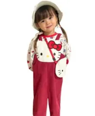 ハローキティ オーバーオール キッズ 110 新品