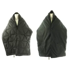 ノースフェイス パープルレーベル THE NORTH FACE PURPLE LABEL ライトウェイトツイルマウンテンダウンケープ Lightweight Twill Mountain Down Cape リバーシブル 黒 ブラック NN8256N /YT