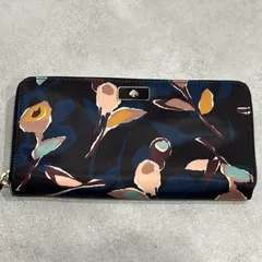 kate spade ケイトスペード フラワー 花柄 ボタニカル ラウンドファスナー 長財布 ロングウォレット 財布 ウォレット ジップアラウンド 小銭入れ カードケース 札入れ レディース 人気 定番 ブランド 上品 華やか 総柄 NEW YORK