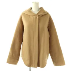ブルーレーベルクレストブリッジ BLUE LABEL CRESTBRIDGE コート アウター ジップアップ ウール 36 ベージュ /NR ■OS