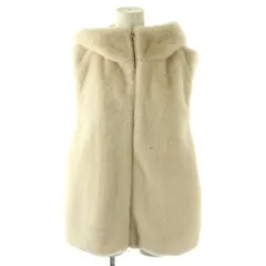 アルページュ ストーリー Arpege story ファージップベスト フード 2 オフホワイト /HK ■OS ■SH