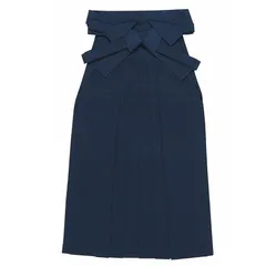 [浅草きもの市] 卒業式の袴姿に 無地 女袴 [5colors] (袴 卒業式 着物 無地袴) (紺, LL(適応身長170~175cm))