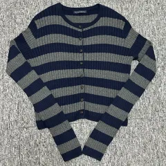 ブランディー メルビル ストライプ カーディガン