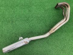 バリオスII マフラー K367 カワサキ 純正 バイク 部品 ZR250B 前期 バリオス2 BALIUS2 機能的問題なし 車検 Genuine 【中古】 1