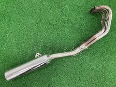 バリオスII マフラー K406 カワサキ 純正 バイク 部品 ZR250B 修復素材に 後期 バリオス2 BALIUS2 車検 Genuine 【中古】 26