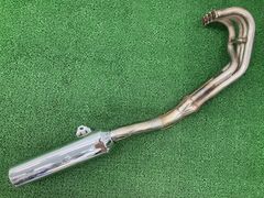 バリオスII マフラー K406 カワサキ 純正 中古 バイク 部品 ZR250B 期 バリオス2 BALIUS2 品薄 車検 Genuine 64