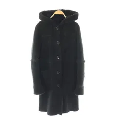 ロンハーマン Ron Herman シープムートンフードロングコート アウター S 黒 /NR ■OS