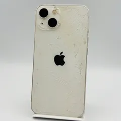 【背面割れあり】iPhone13 128GB スターライト SIMフリー 利用制限◯ A2631 MLND3J/A 管MR03270329J2
