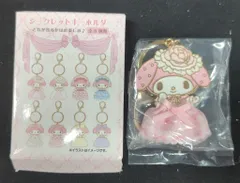 サンリオ シークレットキーホルダー レディマイメロディ ピンク花ドレス 2025年