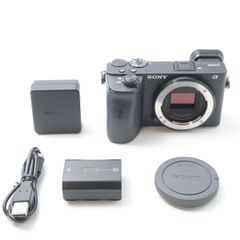 SONY α6400 超美品 シャッター31回 元箱あり（バーコード切取済
