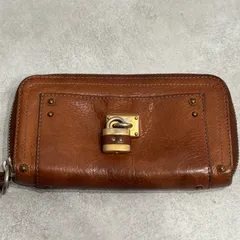 Chloe クロエ パディントン レザー ラウンドファスナー 長財布 ロングウォレット 財布 ウォレット ジップアラウンド 小銭入れ カードケース 札入れ 南京錠 カデナ 鍵付き レディース 人気 定番 本革 レザーウォレット ブランド 高級 クラシック
