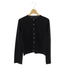フォクシー FOXEY Easy ニットカーディガン 長袖 38 ブラック 36756 /DF ■OS