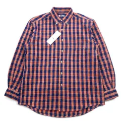 CHAPS RALPH LAUREN 90年代 ボタンダウンシャツ L ブルー チェック コットン 未使用品
