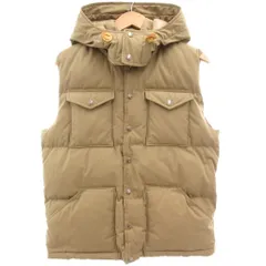 ザノースフェイス THE NORTH FACE Purple Label HOODED SIERRA VEST シェラダウンベスト フード L ベージュ ND2359N /AE ■GY47