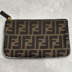 未使用 FENDI ズッカ柄 コインケース ミニポーチ 14.5×9cm - メルカリ
