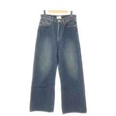 ヘリル HERILL Nep denim Sailor pants ワイドデニムパンツ ジーンズ 00 ブルー /ES ■OS