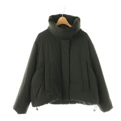 ENFOLD エンフォルド PEツイル Aライン ダウン ジャケット コート 