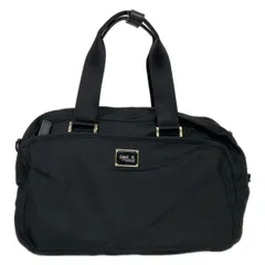 agnes b(アニエスベー) ショルダーバッグ 黒 VOYAGE レザー