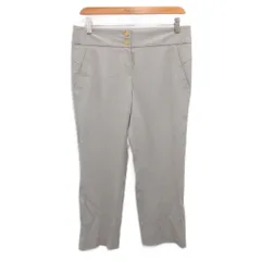 セオリーリュクス theory luxe 美品 スラックス パンツ グレージュ 40 約L ■YHS11