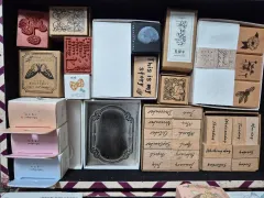 ヴィンテージ木製スタンプ 出品