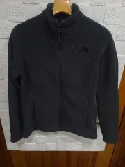 ノースフェイス 起毛 フルジップアップ ジャケット チャコール