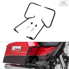 オートバイ用サドルバッグガード ハーレーツーリング ロードキング エレクトラ ストリートグライド FLHT FLHR CVO 1997-2008 2007 2006