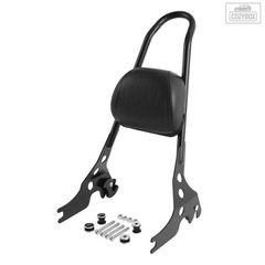 オートバイ用着脱式シーシーバーバックレスト ハーレーダビッドソン スポーツスター 883 1200 2004-2022