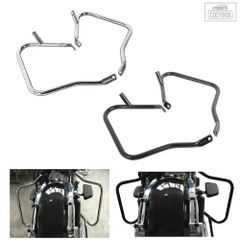 オートバイ用 7/8インチ サドルバッグ ガード クラッシュバー ハーレー ロードキング ストリートグライド ロードグライド 2014-2022