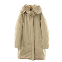 ウールリッチ WOOLRICH ボウブリッジ パーカダウンジャケット ダウンコート ジップアップ S ベージュ WWOU0551 /DO ■OS